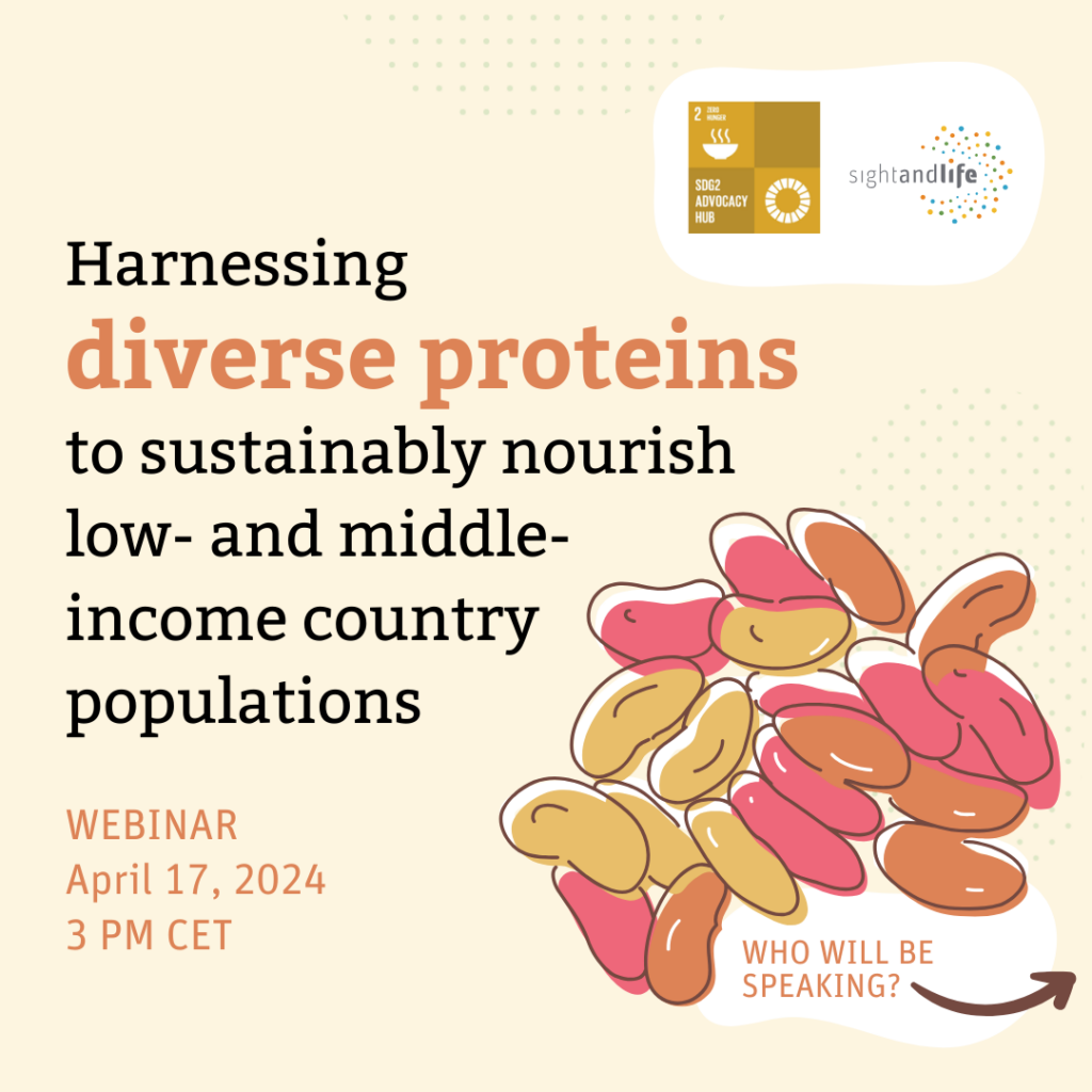 Less Protein News Harnessing diverse proteins to sustainably nourish low- and middle ...