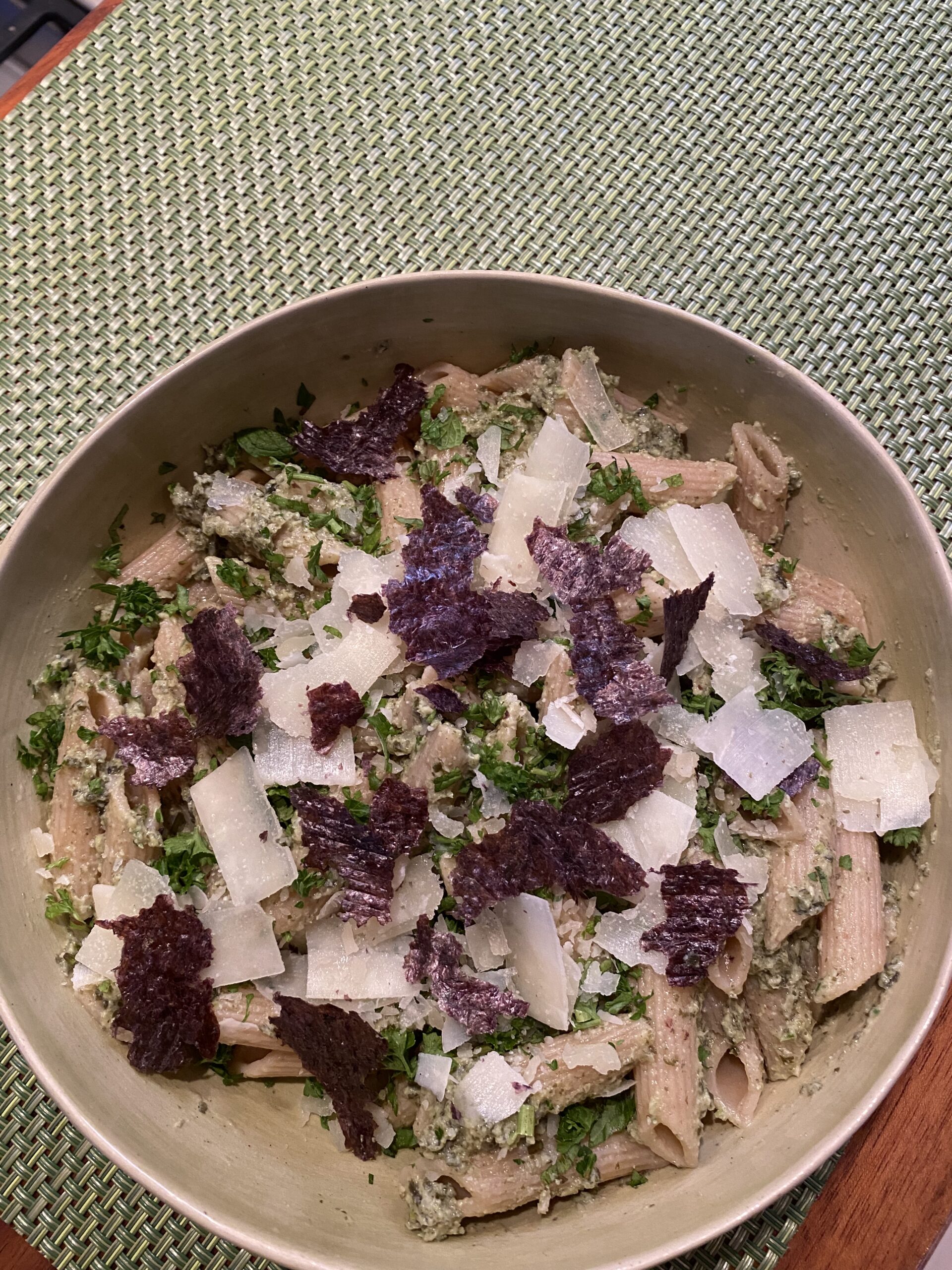 Curated visual reference: Fresh Look at Seaweed Pasta